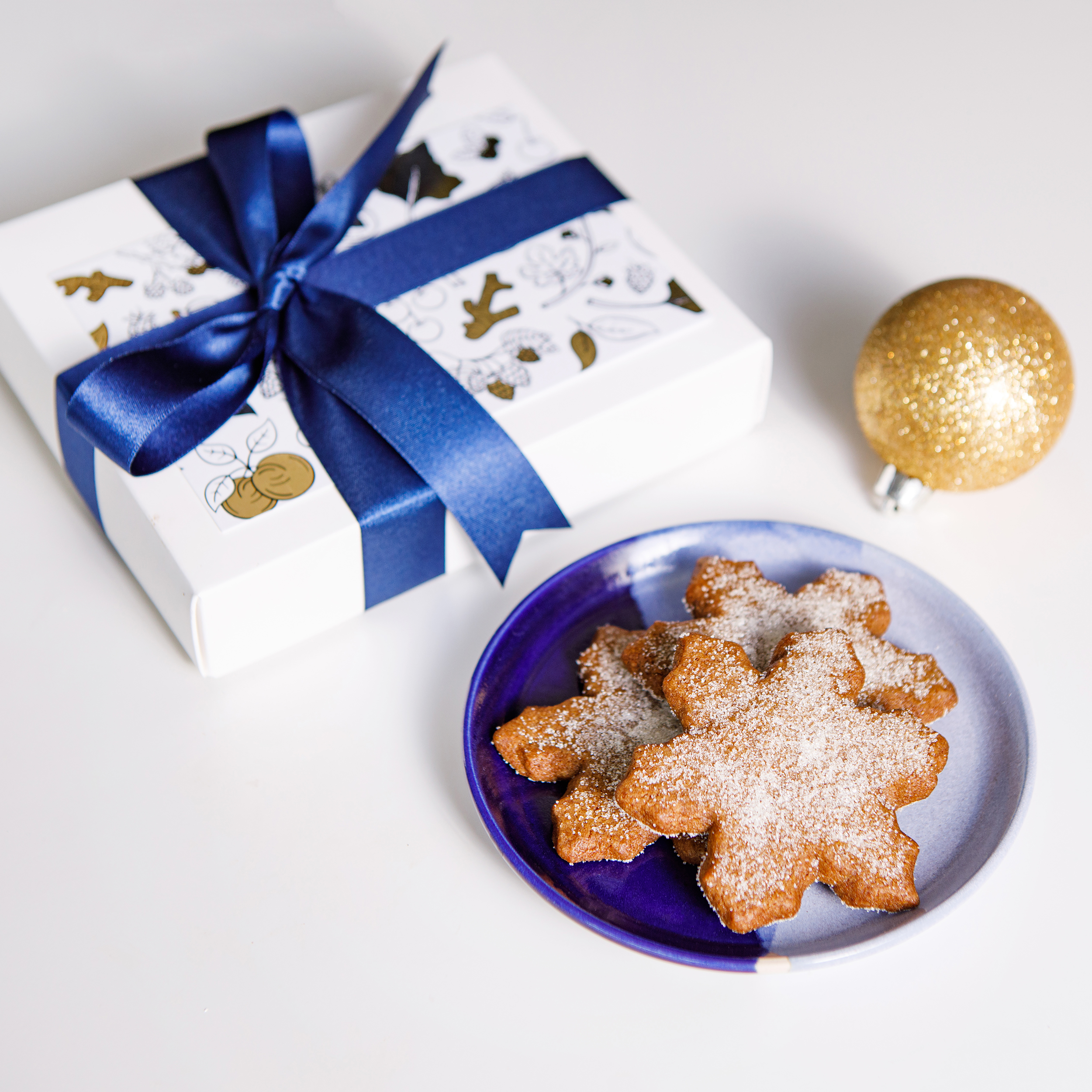 Swedish-Style Gingerbread Delight- Gift Box of 12