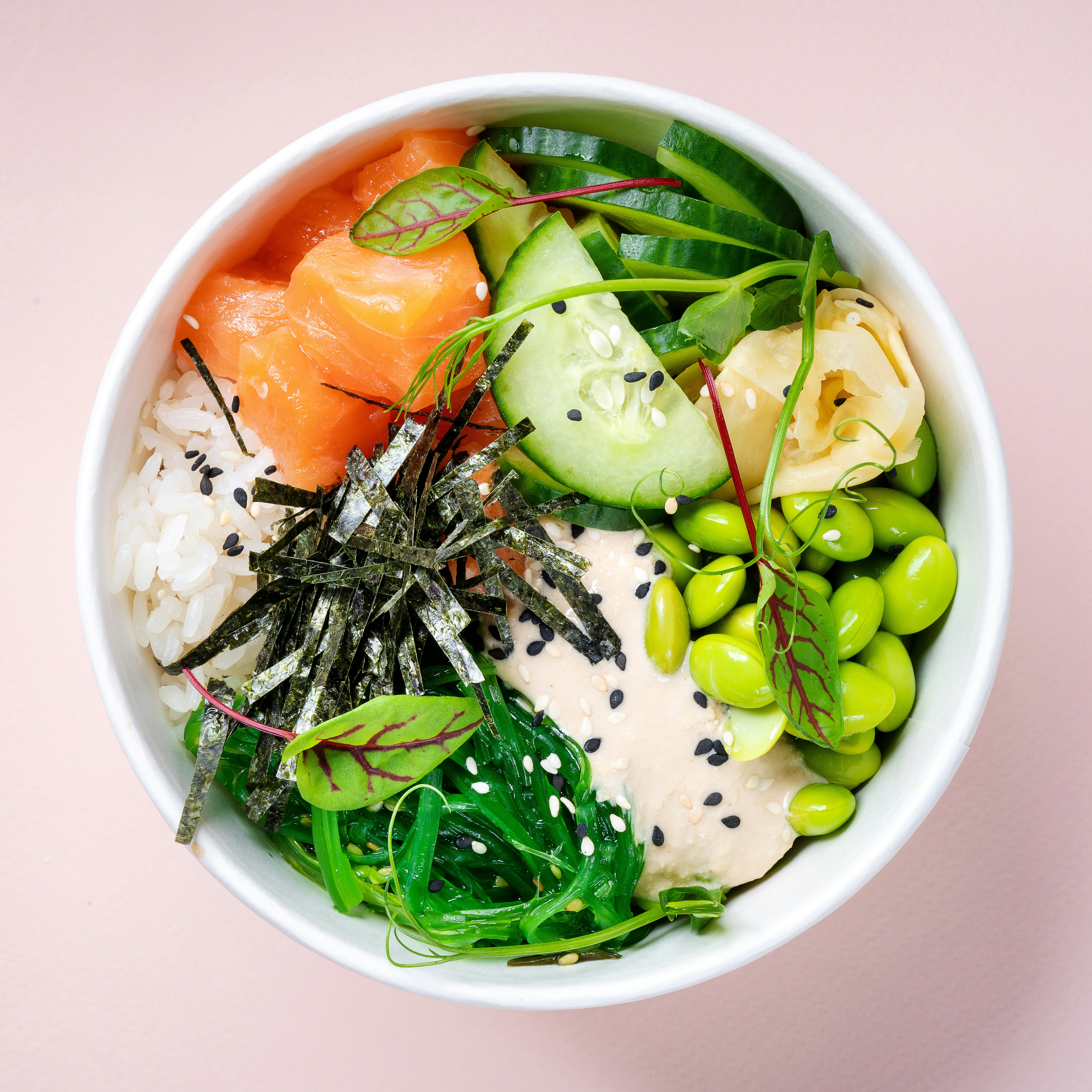 Poke bowl from the Finotaste Poke Bowl Pop Up