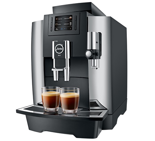 Bean to Cup Machine for Small Offices - JURA - WE8 - Chrome