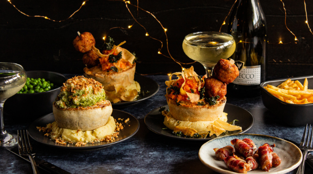 The London Pie and Mash Company Festive Special Pop-Up from £13 pp