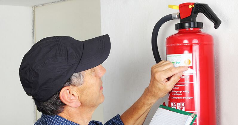 Fire Extinguisher Maintenance by Office Test